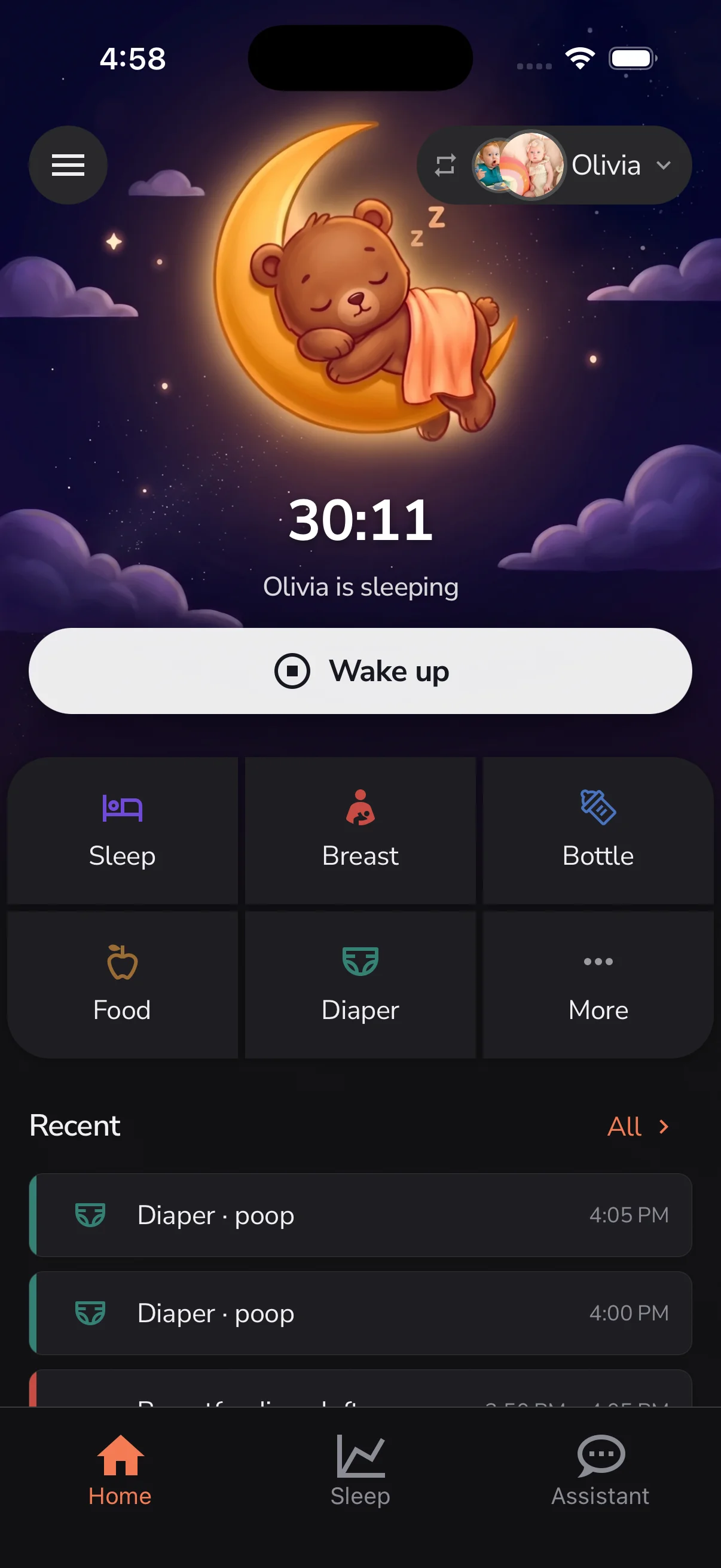 Lupibu — dark mode for nighttime